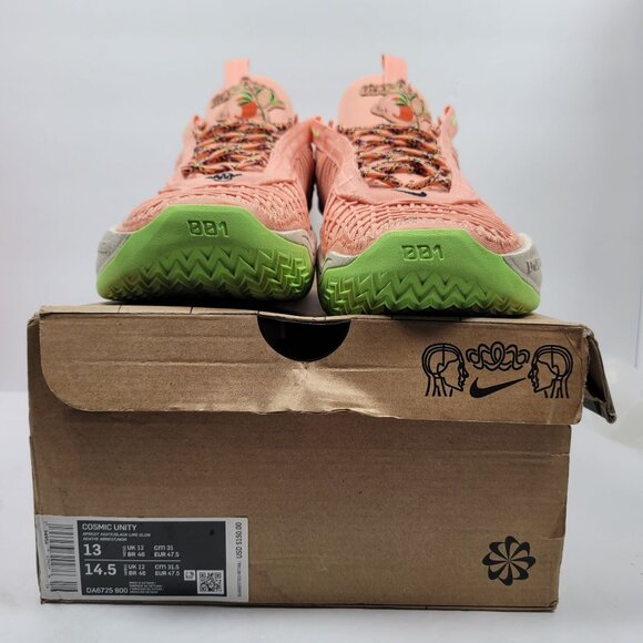 Nike Cosmic Unity Apricot Agate Men's Basketball Shoes DA6725-800 US Size 13 - Picture 2 of 11